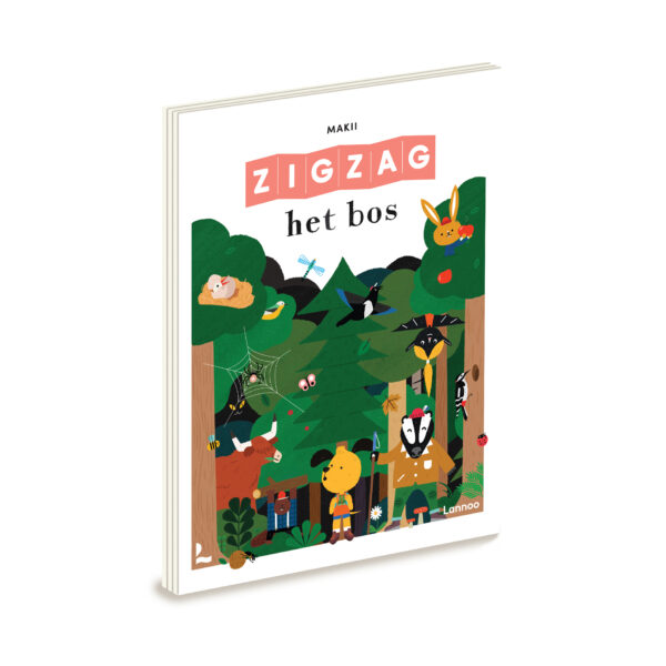 ZIGZAG Boek Het Bos Cover
